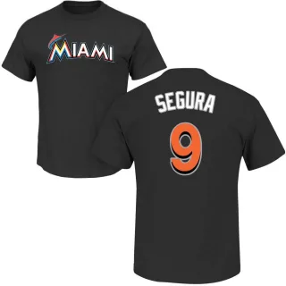 Women's Jean Segura Seattle Mariners Backer Slim Fit T-Shirt - Ash